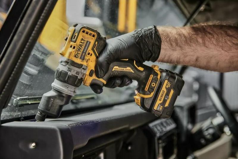 Дриль-шурупокрут акумуляторний безщітковий DeWalt DCD703NT (без АКБ та ЗП), фото 9