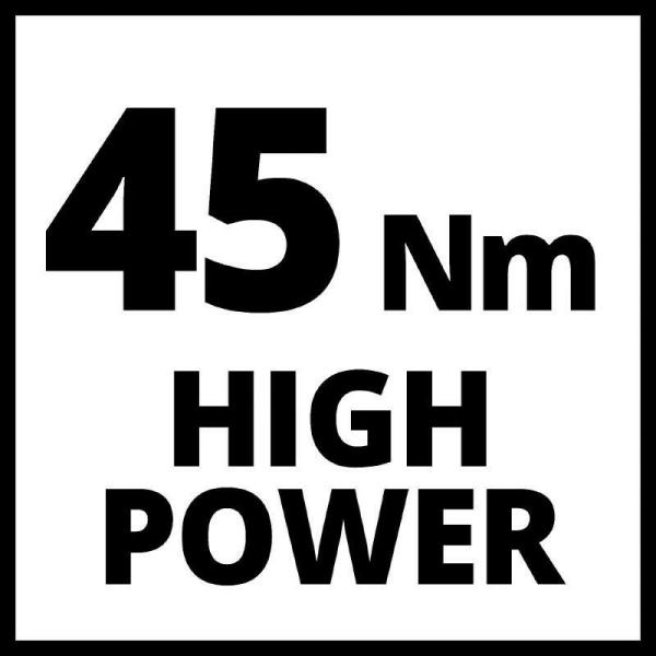 Шурупокрут акумуляторний Einhell TE-CD 18/45 3X-Li +22 (4513990), фото 7
