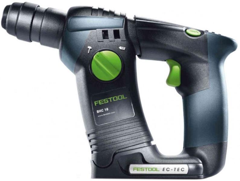 Акумуляторний перфоратор FESTOOL SDS-Plus BHC 18-Basic (без АКБ та ЗП) (577600), фото 2