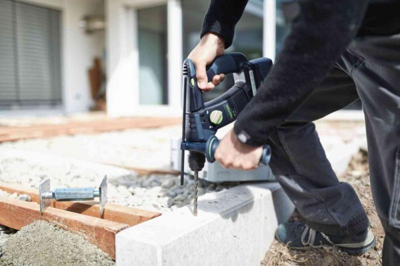 Акумуляторний перфоратор FESTOOL SDS-Plus BHC 18-Basic (без АКБ та ЗП) (577600), фото 5