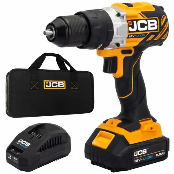 Дриль-шурупокрут JCB (JCB-BLCD-BE) (57235), фото 8