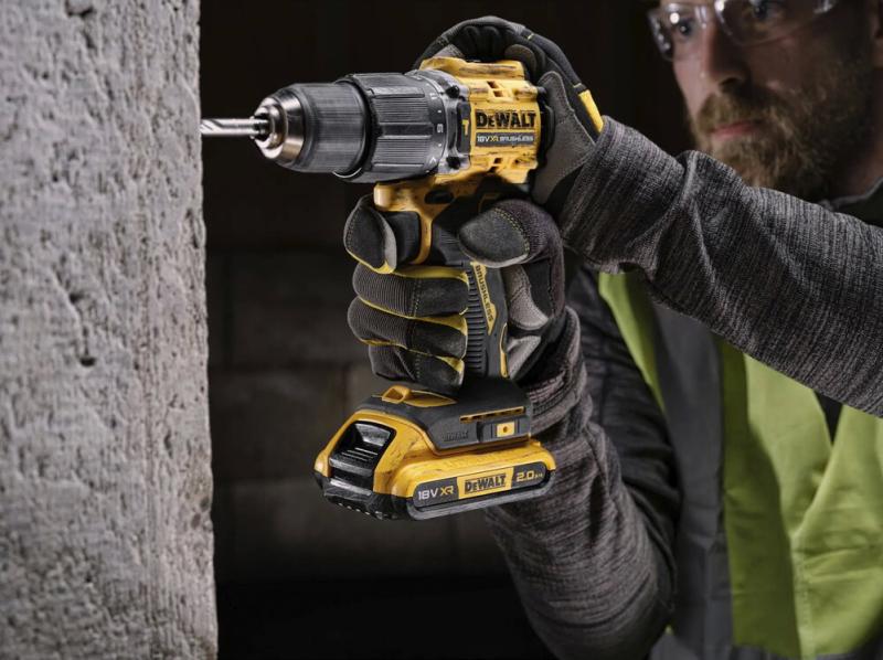 Дриль-шурупокрут ударний DeWALT XR, Li-Ion 18 В (DCD100YD2T), фото 6