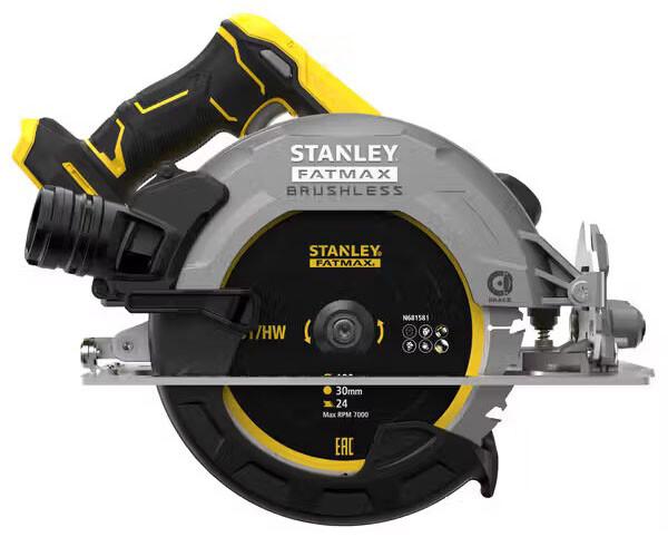 Акумуляторна дискова пилка Stanley FatMax SFMCS550B (без АКБ та ЗП), фото 2