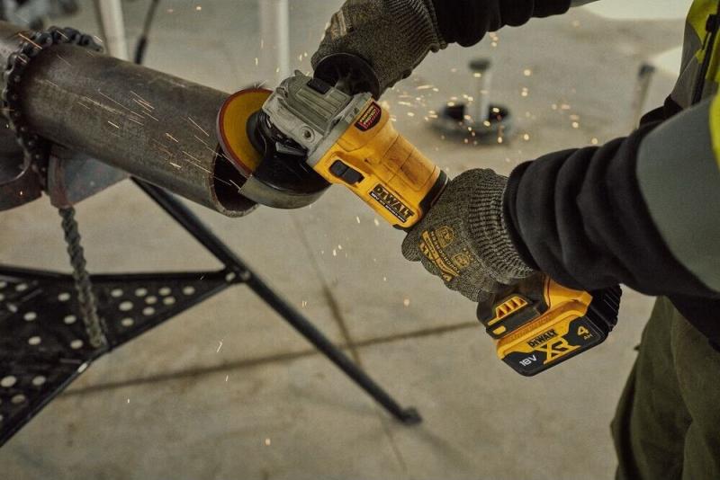 Акумуляторна кутова шліфмашина DeWALT (DCG407M1T), фото 6