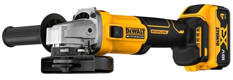 Акумуляторна кутова шліфмашина DeWALT (DCG407M1T), фото 2