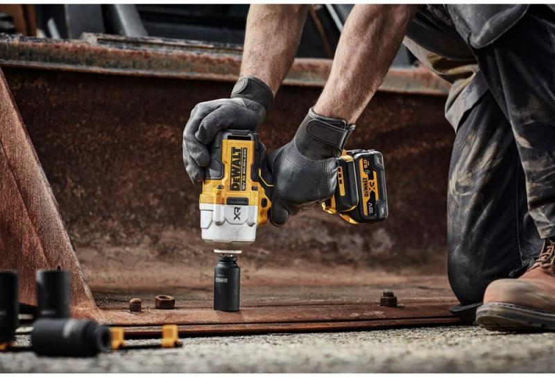 Акумуляторний ударний гайкокрут DeWALT XR DCF961N (без АКБ та ЗП), фото 5