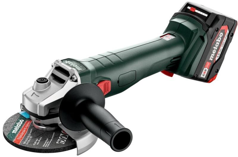 Акумуляторна кутова шліфувальна машина Metabo W 18 L 9-125 (602247510), фото 9