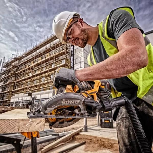 Акумуляторна дискова пилка DeWALT DCS577N (без АКБ та ЗП), фото 3