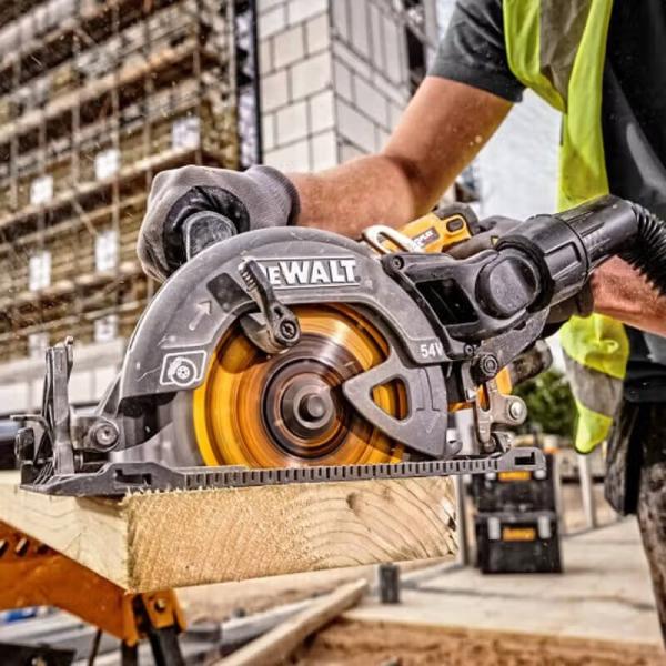 Акумуляторна дискова пилка DeWALT DCS577N (без АКБ та ЗП), фото 4