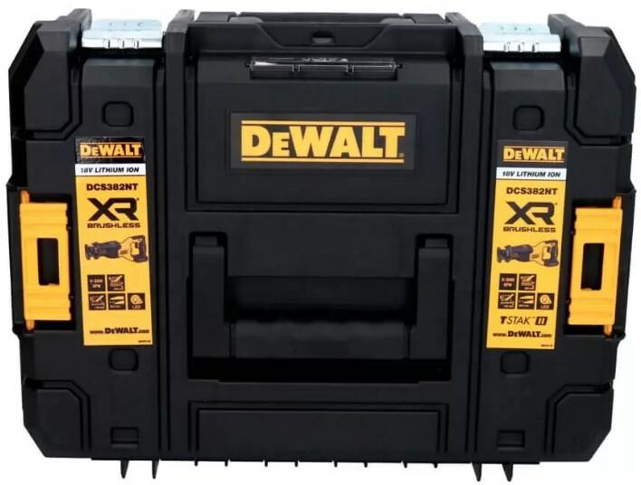 Пила шабельна акумуляторна DeWALT DCS382NT (без АКБ та ЗП), фото 4