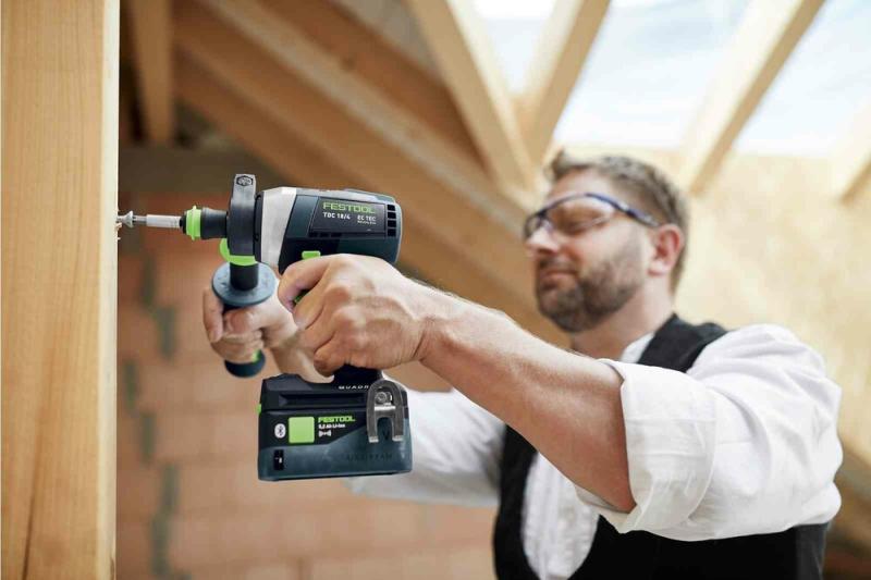 Акумуляторний безщітковий дриль-шурупокрут Festool QUADRIVE TDC 18/4 I-Basic (575601) (без АКБ та ЗП), фото 7