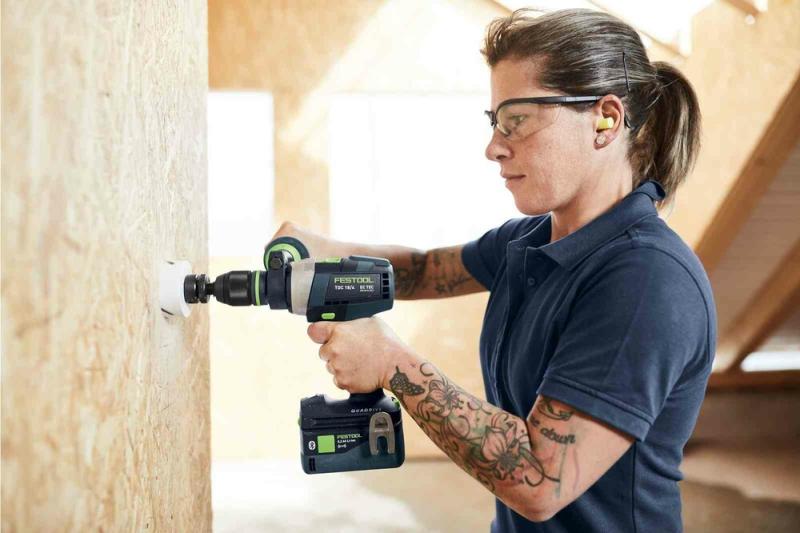 Акумуляторний безщітковий дриль-шурупокрут Festool QUADRIVE TDC 18/4 I-Basic (575601) (без АКБ та ЗП), фото 8