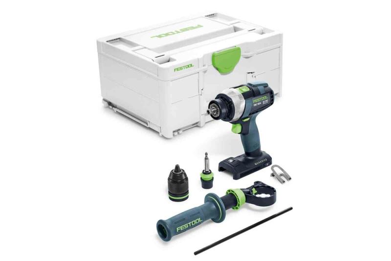 Акумуляторний безщітковий дриль-шурупокрут Festool QUADRIVE TDC 18/4 I-Basic (575601) (без АКБ та ЗП), фото 12