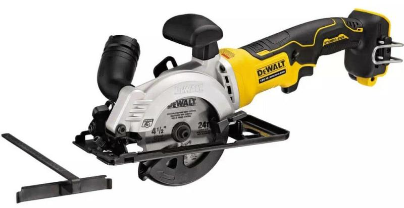 Пила дискова акумуляторна безщіткова DeWALT DCS571NT+DCB187, фото 7