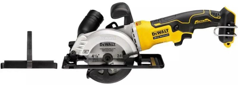 Пила дискова акумуляторна безщіткова DeWALT DCS571NT+DCB187, фото 6