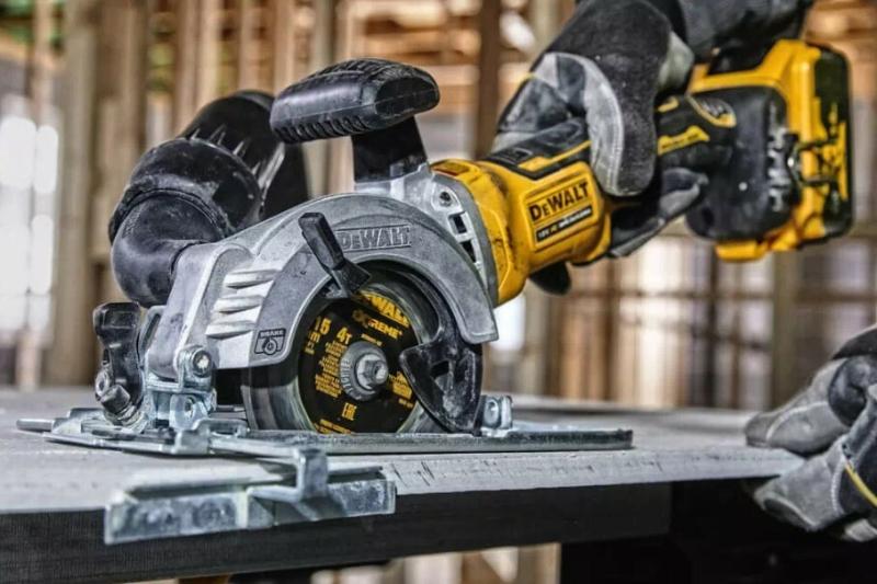Пила дискова акумуляторна безщіткова DeWALT DCS571NT+DCB187, фото 4