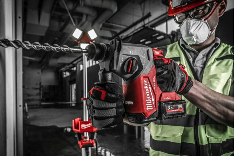 Акумуляторний перфоратор Milwaukee M18 ONE FH-0X (4933478886) (без АКБ та ЗП), фото 12