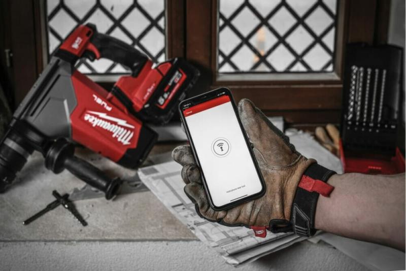 Акумуляторний перфоратор Milwaukee M18 ONE FH-0X (4933478886) (без АКБ та ЗП), фото 10
