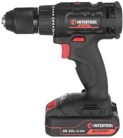 Акумуляторний дриль-шурупокрут INTERTOOL WT-0350, фото 2