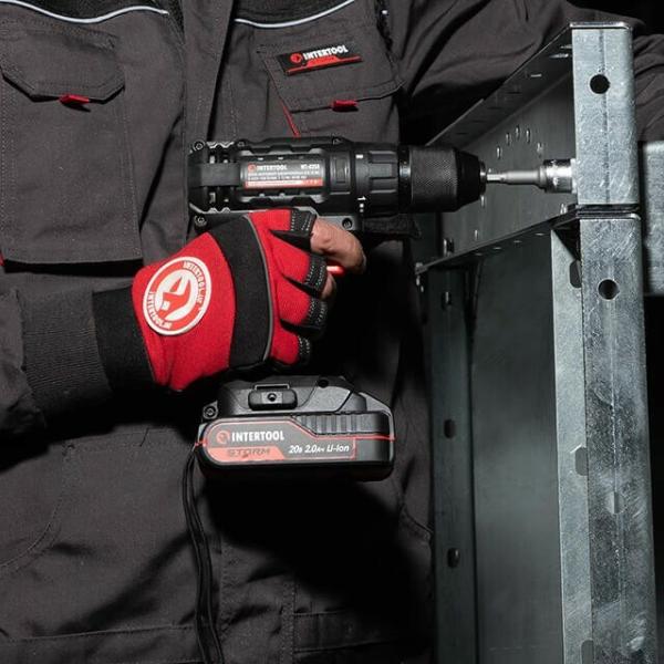 Акумуляторний дриль-шурупокрут INTERTOOL WT-0350, фото 15