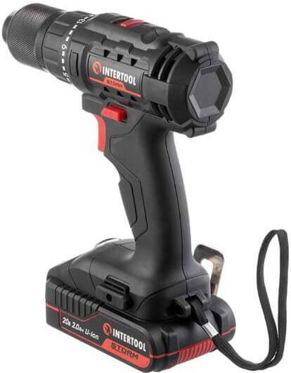 Акумуляторний дриль-шурупокрут INTERTOOL WT-0350, фото 3