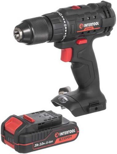 Акумуляторний дриль-шурупокрут INTERTOOL WT-0350, фото 5