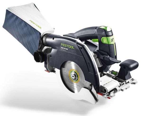 Акумуляторна дискова пилка Festool HKC 55 EB-Basic (576163) (без АКБ та ЗП), фото 2