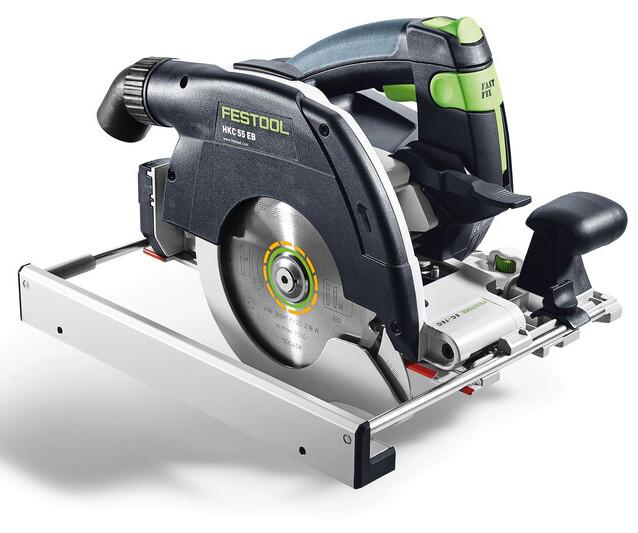 Акумуляторна дискова пилка Festool HKC 55 EB-Basic (576163) (без АКБ та ЗП), фото 3