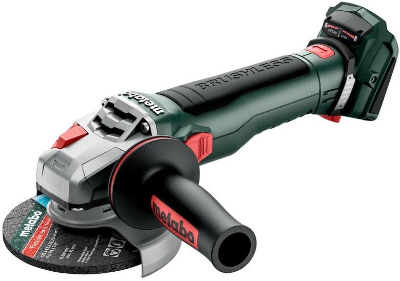 Акумуляторна кутова шліфувальна машина Metabo WB 18 LT BL 11-125 Quick (613054840) (без АКБ та ЗП), фото 10