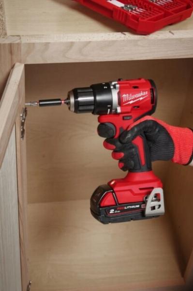 Дриль-шурупокрут акумуляторний безщітковий MILWAUKEE M18 BLDDRC-0X (без АКБ і ЗП) (4933492832), фото 3