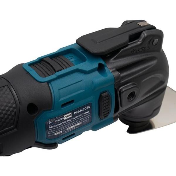 Акумуляторний багатофункціональний інструмент PROFI-TEC PCM420BL (006292), фото 7