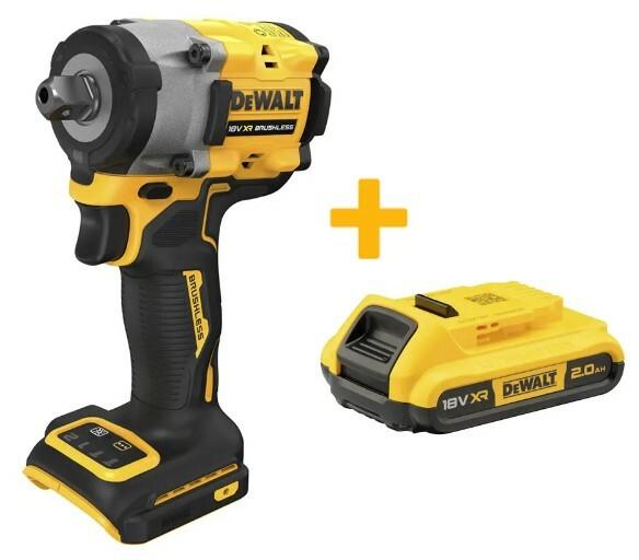 Гайкокрут ударний акумуляторний безщітковий DeWalt DCF922N+DCB183, фото 8