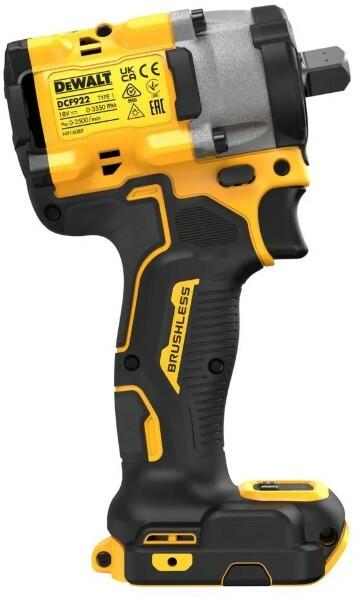 Гайкокрут ударний акумуляторний безщітковий DeWalt DCF922N+DCB183, фото 3