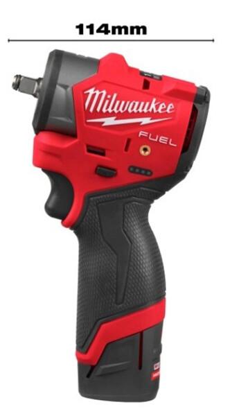 Акумуляторний гайкокрут Milwaukee M12 FSCIWF38-252X (4933498970), фото 3