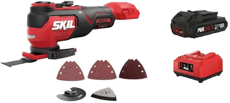 Акумуляторний багатофункціональний інструмент SKIL 3622 CA (MF1E3622CA+BC1E3136A), фото 2