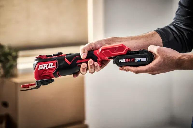 Акумуляторний багатофункціональний інструмент SKIL 3622 CA (MF1E3622CA+BC1E3136A), фото 5