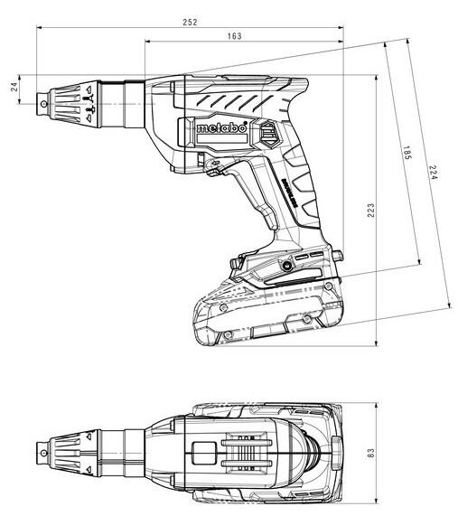 Акумуляторний шурупокрут Metabo TBS 18 LTX BL 5000 (620063540), фото 3