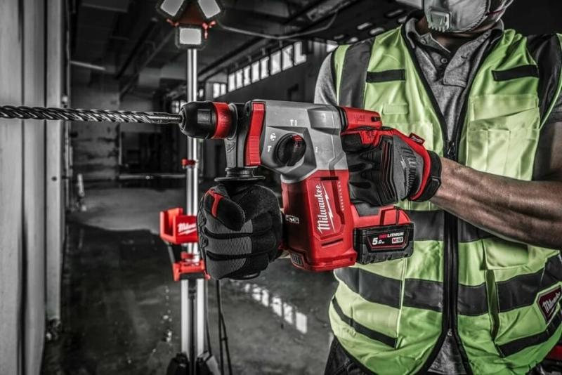 Акумуляторний перфоратор Milwaukee M18 BLHX-0X (4933478891) (без АКБ та ЗП), фото 2