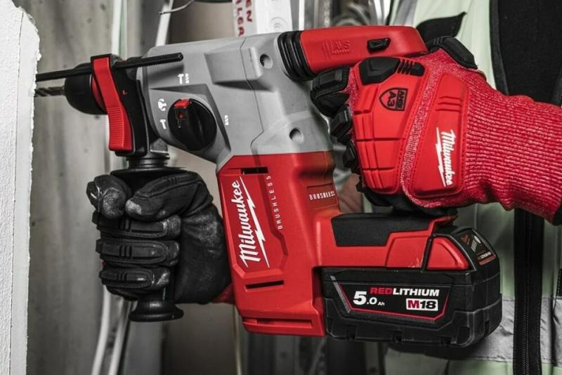 Акумуляторний перфоратор Milwaukee M18 BLHX-0X (4933478891) (без АКБ та ЗП), фото 3