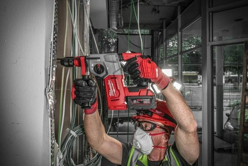 Акумуляторний перфоратор Milwaukee M18 BLHX-0X (4933478891) (без АКБ та ЗП), фото 5