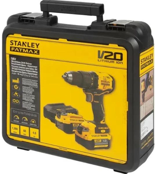 Акумуляторний дриль-шурупокрут Stanley FatMax SBD710M2K, фото 5