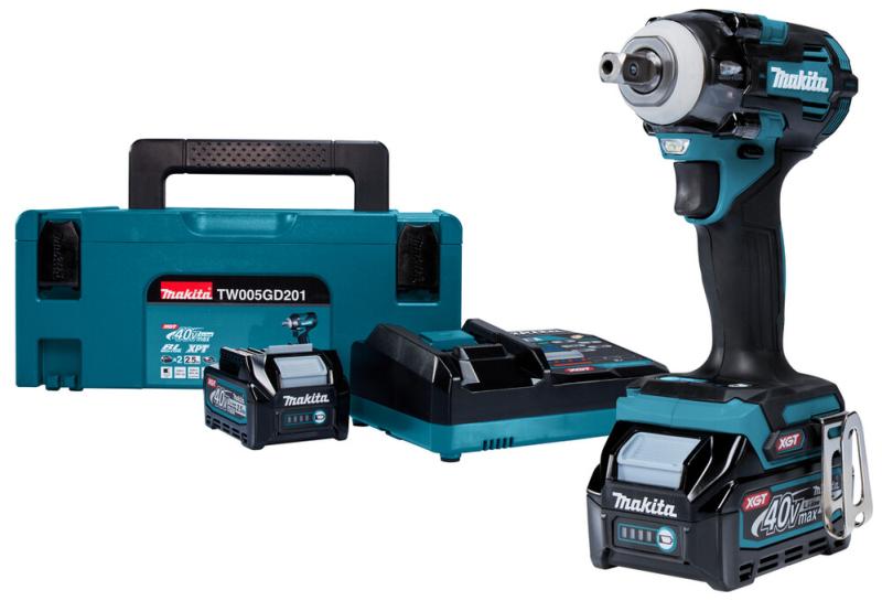 Акумуляторний ударний гайкокрут Makita XGT TW005GD201, фото 6