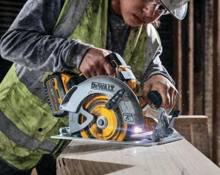 Пила дискова DeWALT FLEXVOLT ADVANTAGE TSTAK DCS573NT (без АКБ та ЗП), фото 4