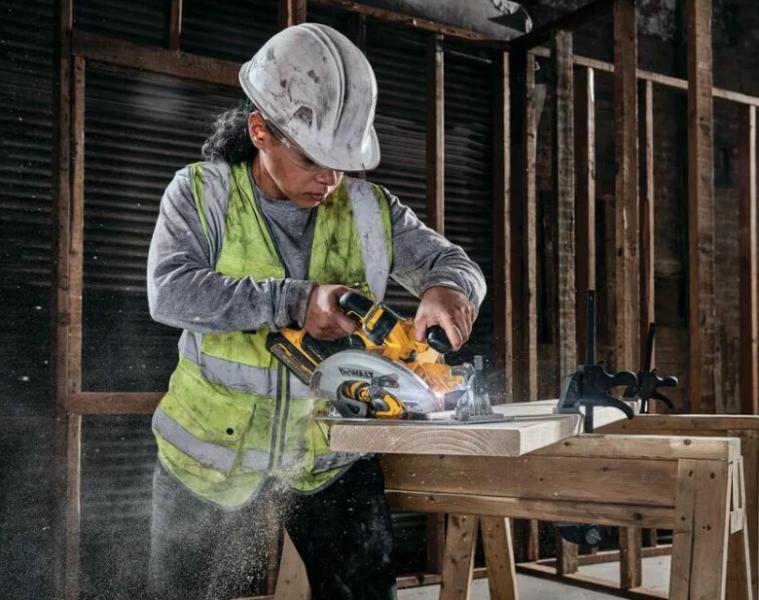 Пила дискова DeWALT FLEXVOLT ADVANTAGE TSTAK DCS573NT (без АКБ та ЗП), фото 5