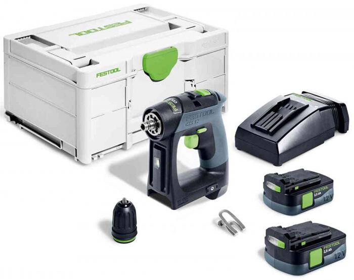 Акумуляторний дриль-шурупокрут FESTOOL CXS 12 2.5-Plus (576864), фото 2