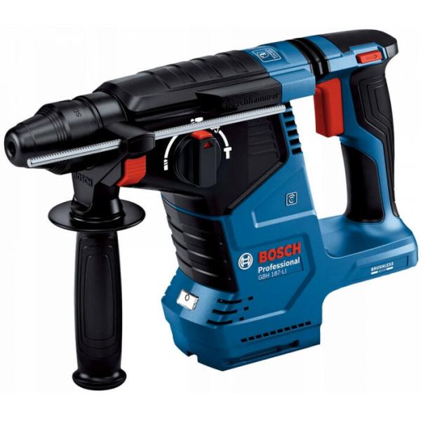 Акумуляторний перфоратор Bosch GBH 187-LI Solo (0611923020) (без АКБ та ЗП), фото 3