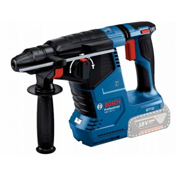 Акумуляторний перфоратор Bosch GBH 187-LI Solo (0611923020) (без АКБ та ЗП), фото 4
