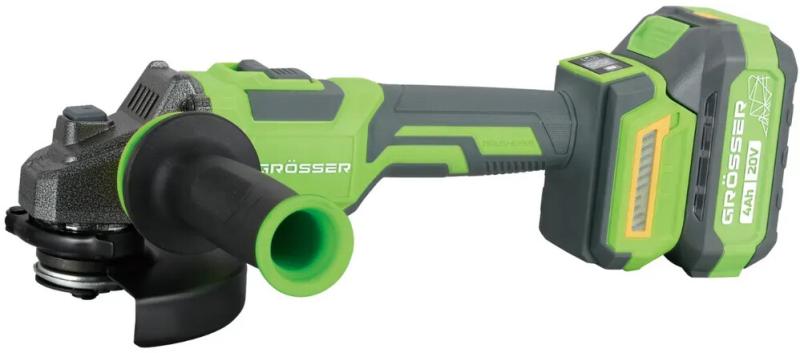 Акумуляторна кутова шліфмашина Grosser GAG 122KBS (G0311)