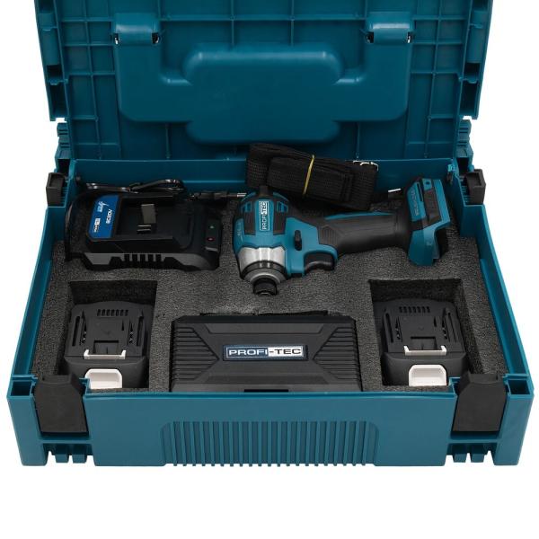 Акумуляторний гвинтокрут PROFI-TEC PID1820BL (007224), фото 10