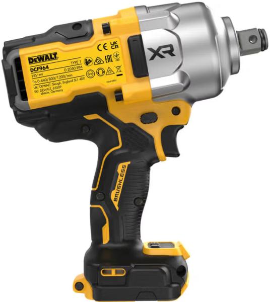Акумуляторний ударний гайкокрут DeWALT DCF964NT (без АКБ та ЗП), фото 5